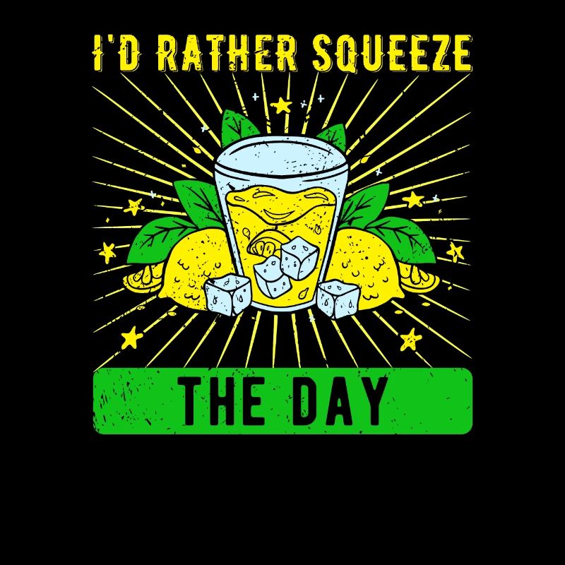 Lemonade Seller Squeeze The Day Lemonade