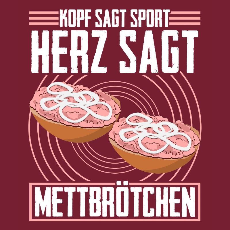 Hackfleisch Mett Mettbrötchen