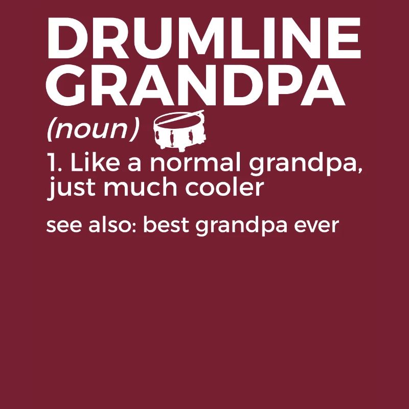 Drumline Trommeln Geschenk