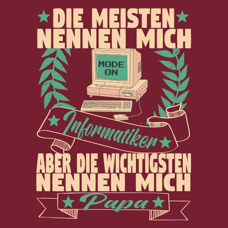 Informatiker Computer Informatik Vater Papa
