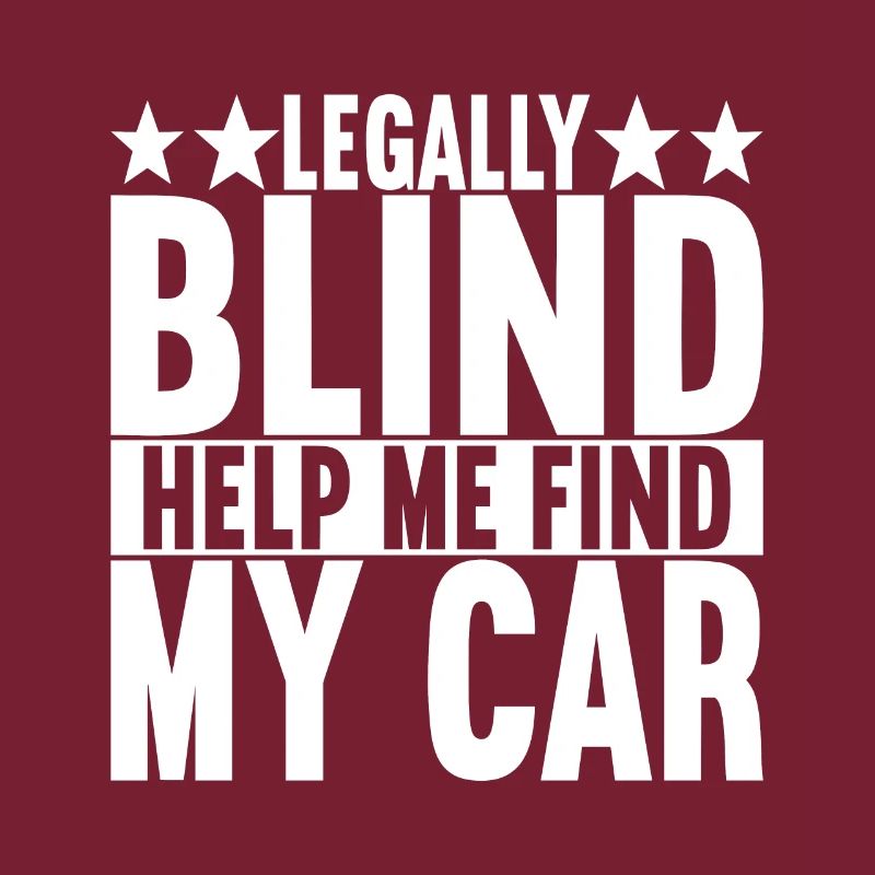 Blind visual impairment