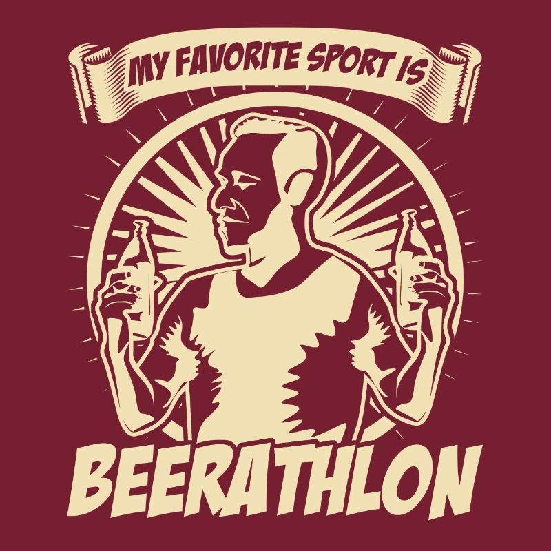 Drinking beer