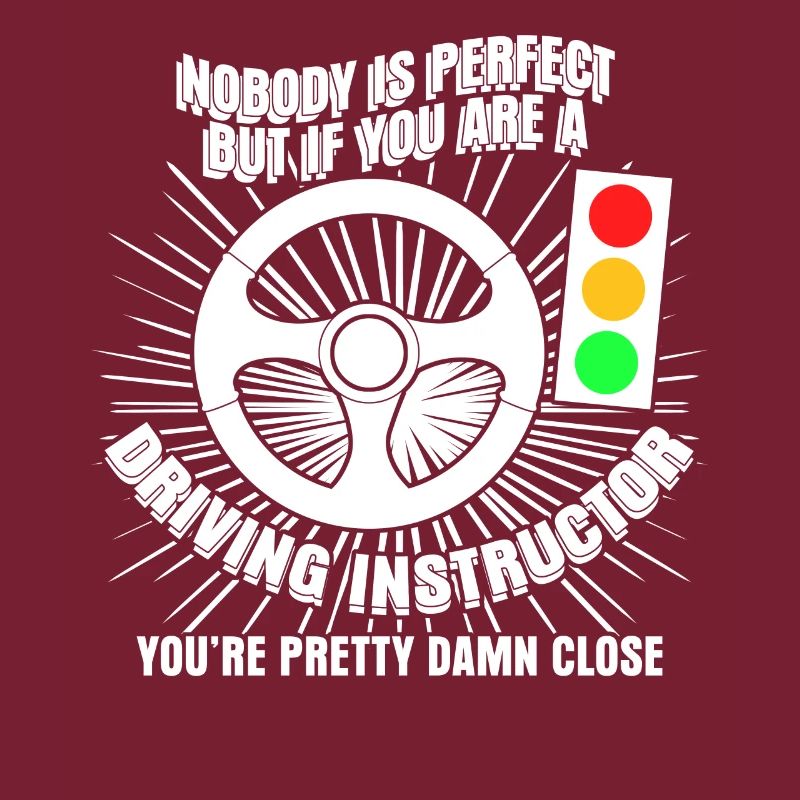 Moniteur d’auto-école Telling blague