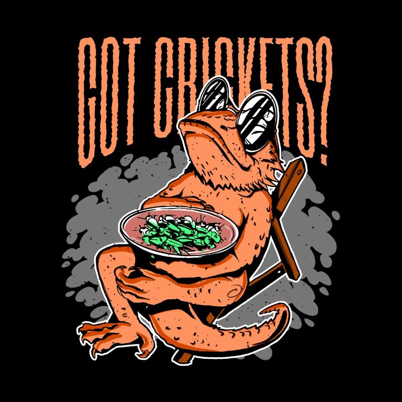 Bartagamen Got Crickets?