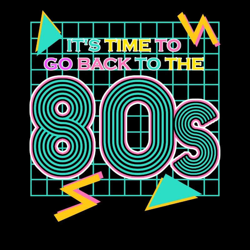 80s Party Nostalgie 80er 1980 Disco