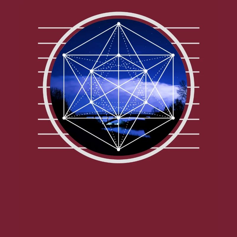 Conception graphique Metatron Hexagon Cube