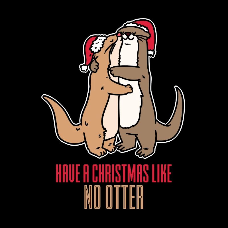 Weihnachten Otter