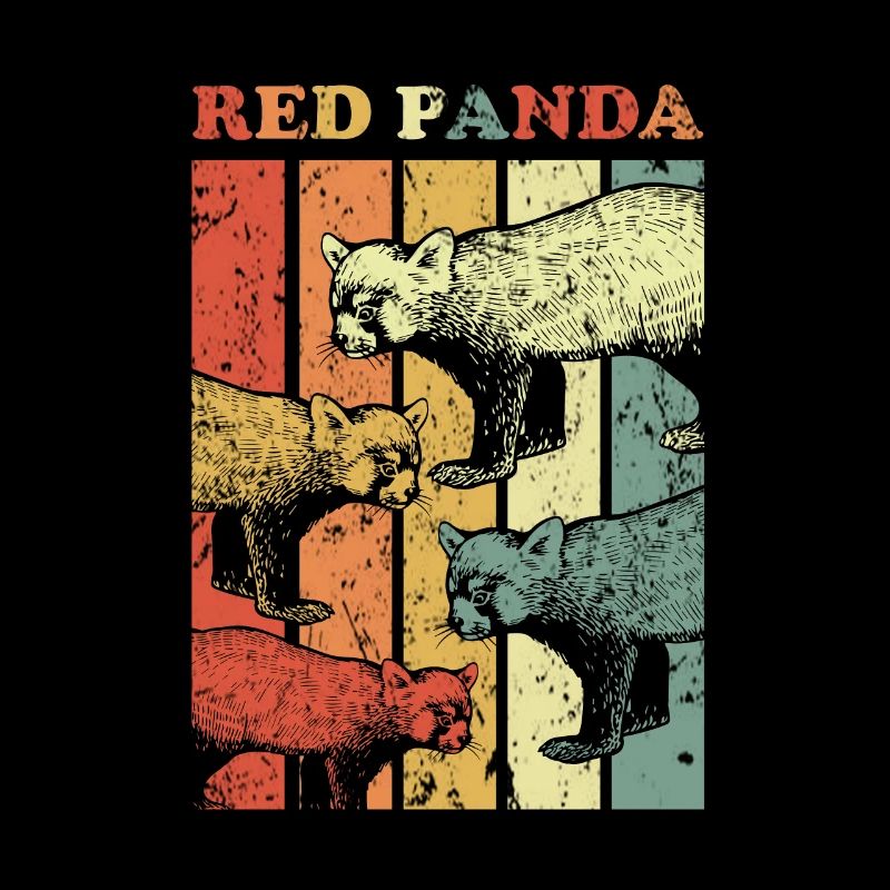 Panda rouge