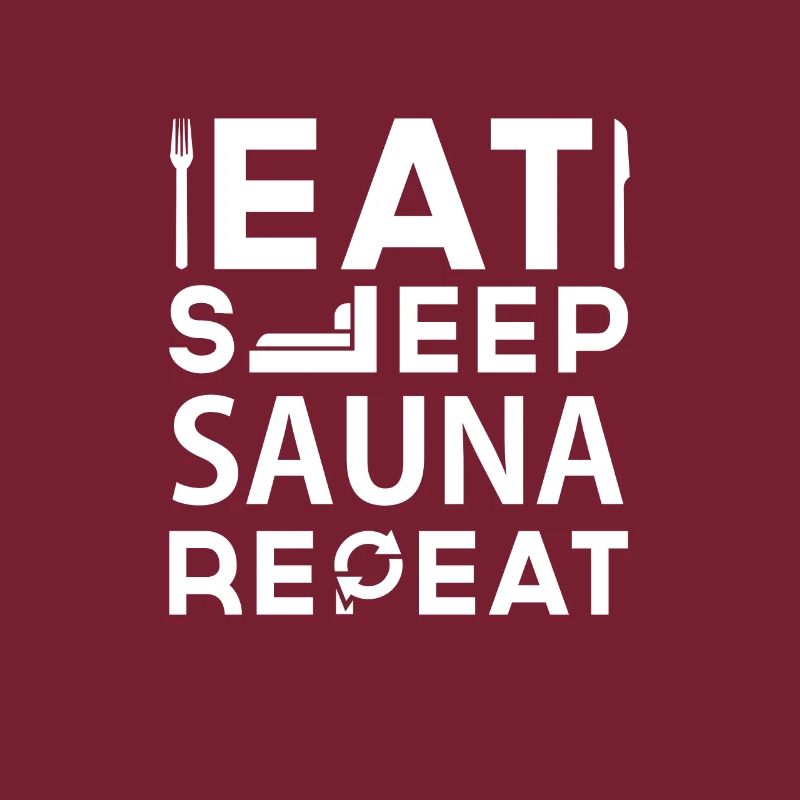 manger dormir répéter le sauna