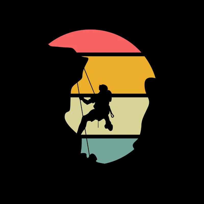 Rock climber gift