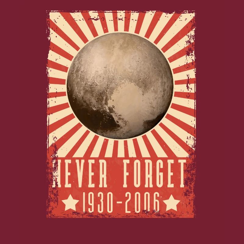 Never Forget Pluto Funny Planet Pluto shirt