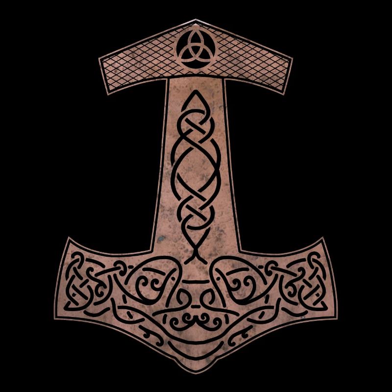 Hammer from Thor Mjölnir copper Viking gift
