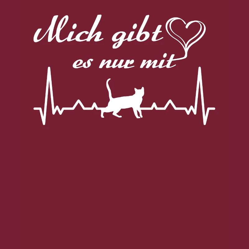 Mich gibt es nur mit Katze Kätzchen Spruch