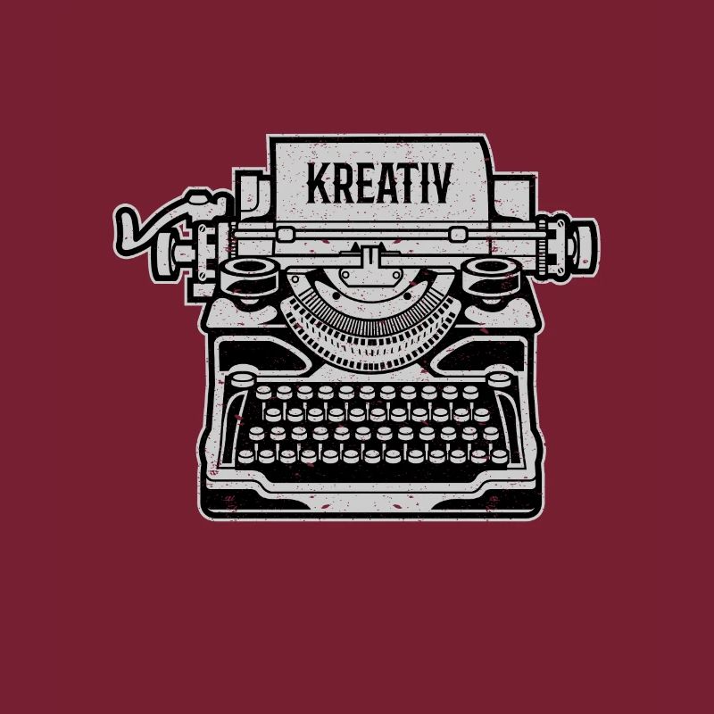 Typewriter creative retro gift
