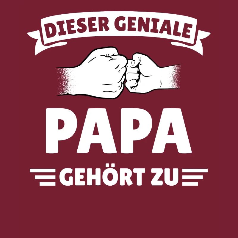 Papa gehört zu mir Geschenkidee
