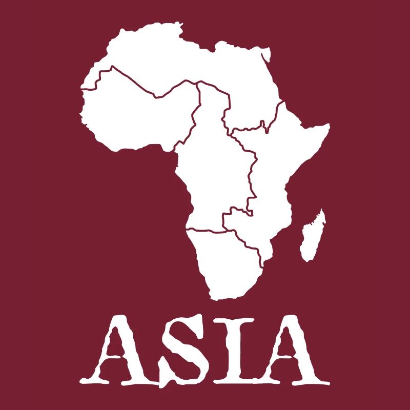 Asien oder doch Afrika Ironie