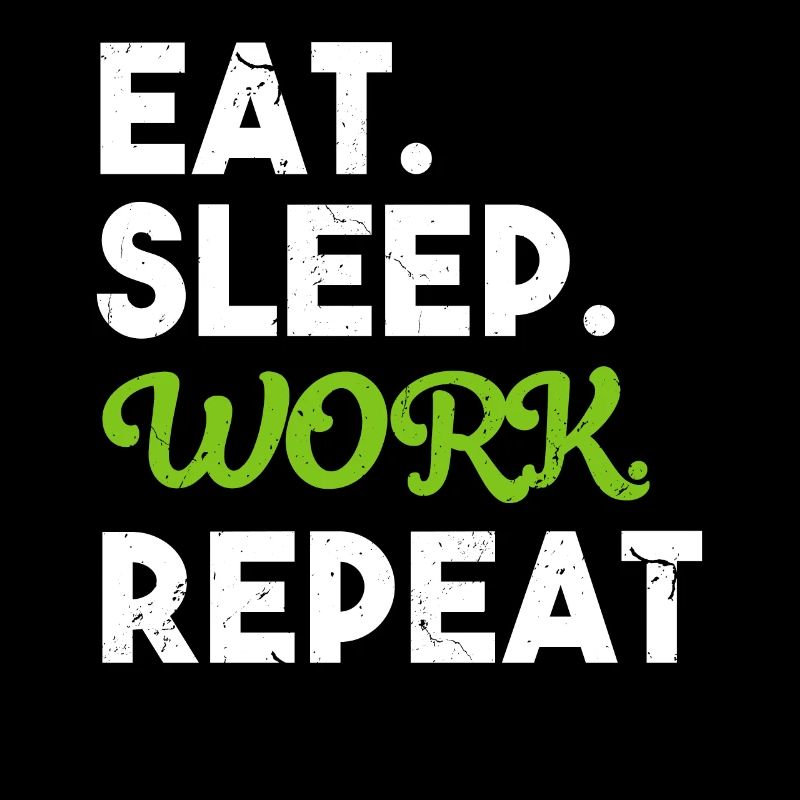 Workaholic Self-employed Entrepreneur