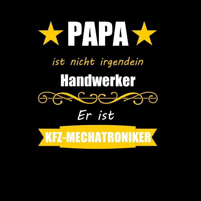 KFZ-Mechatroniker Papa der beste Automechaniker