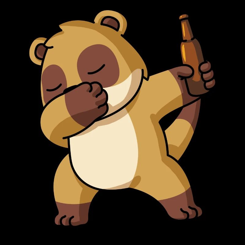 Dabbing Erdmännchen Lustig Schlafanzug Kostüm