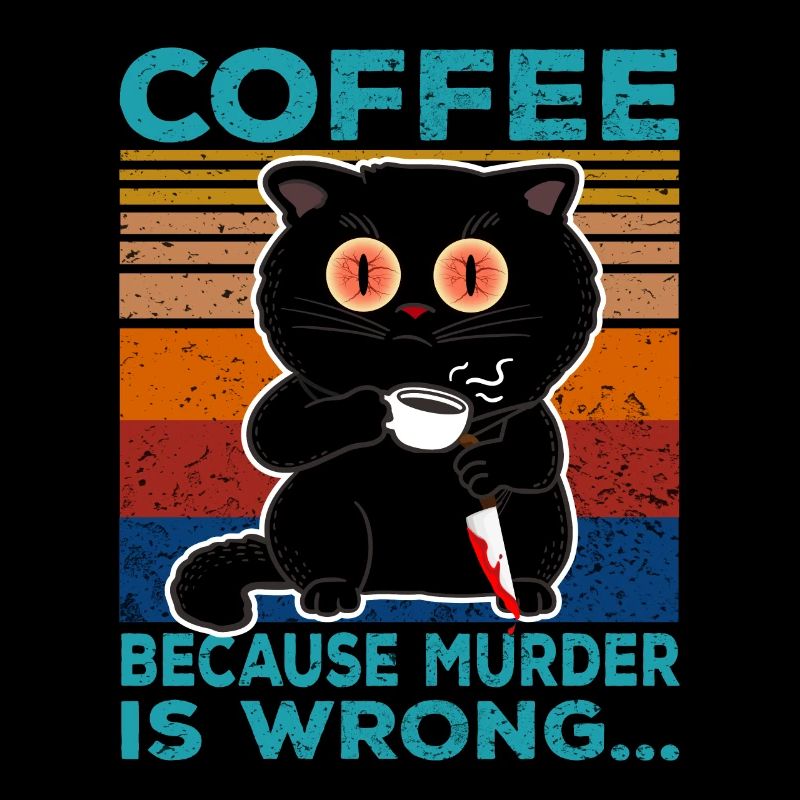 café chat drôle café espresso blague chats