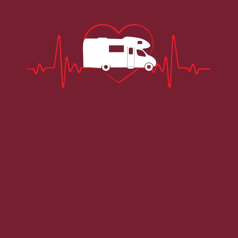 Caravan Lover Caravan Ecg Heartbeat