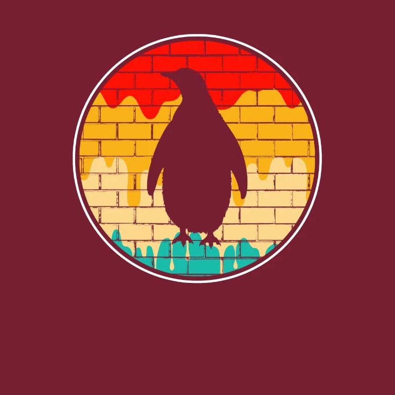 Retro Pinguin