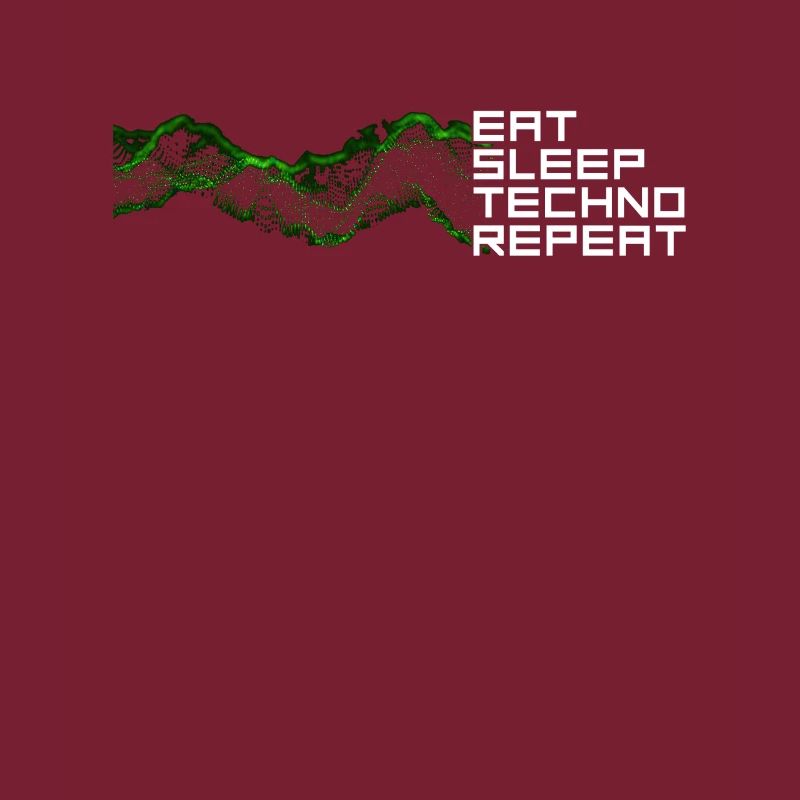 manger du sommeil techno répéter