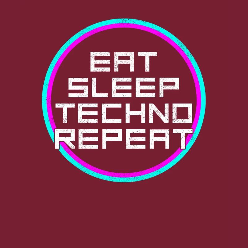 manger du sommeil techno répéter