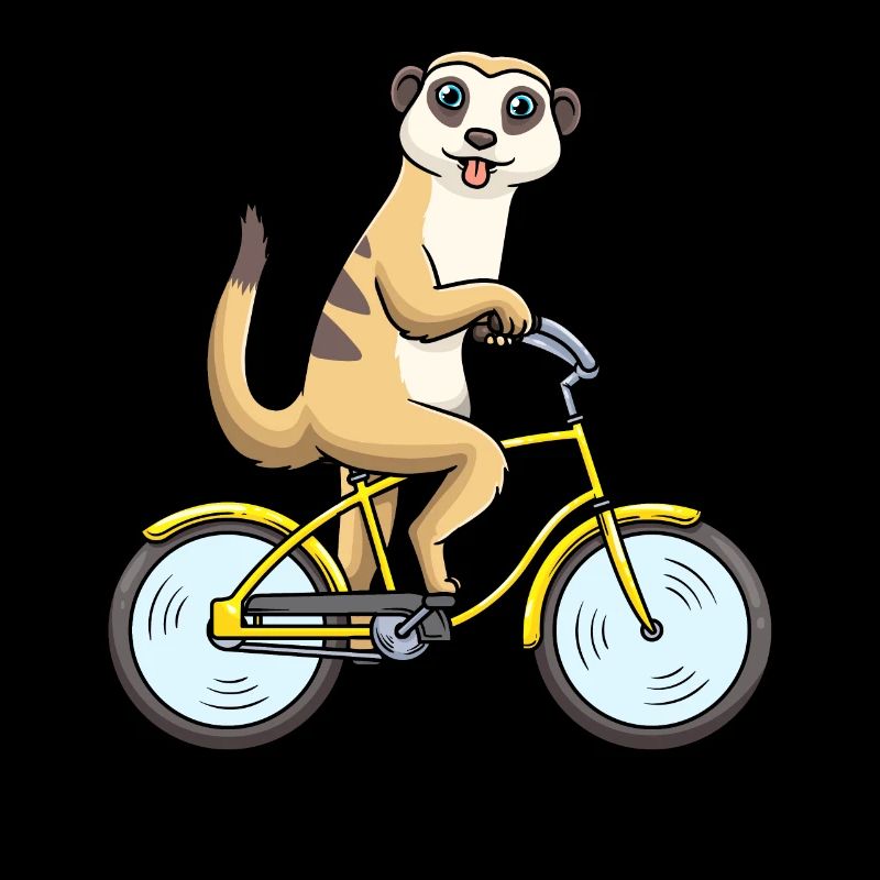 Suricates Cyclisme Surikat Vélo Vélo