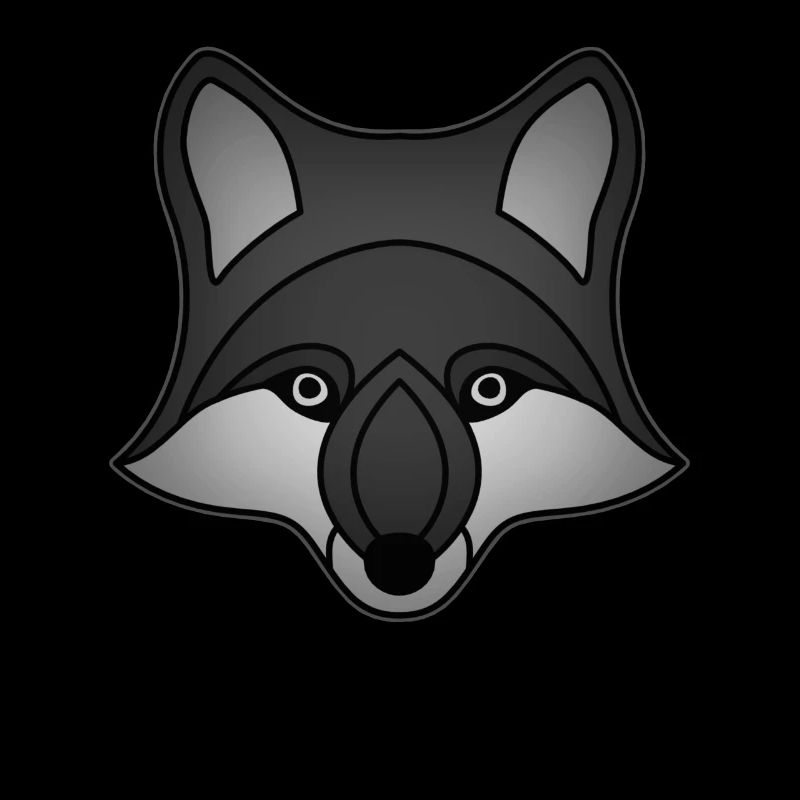 Motif d’animal sauvage de la forêt avec un design de renard