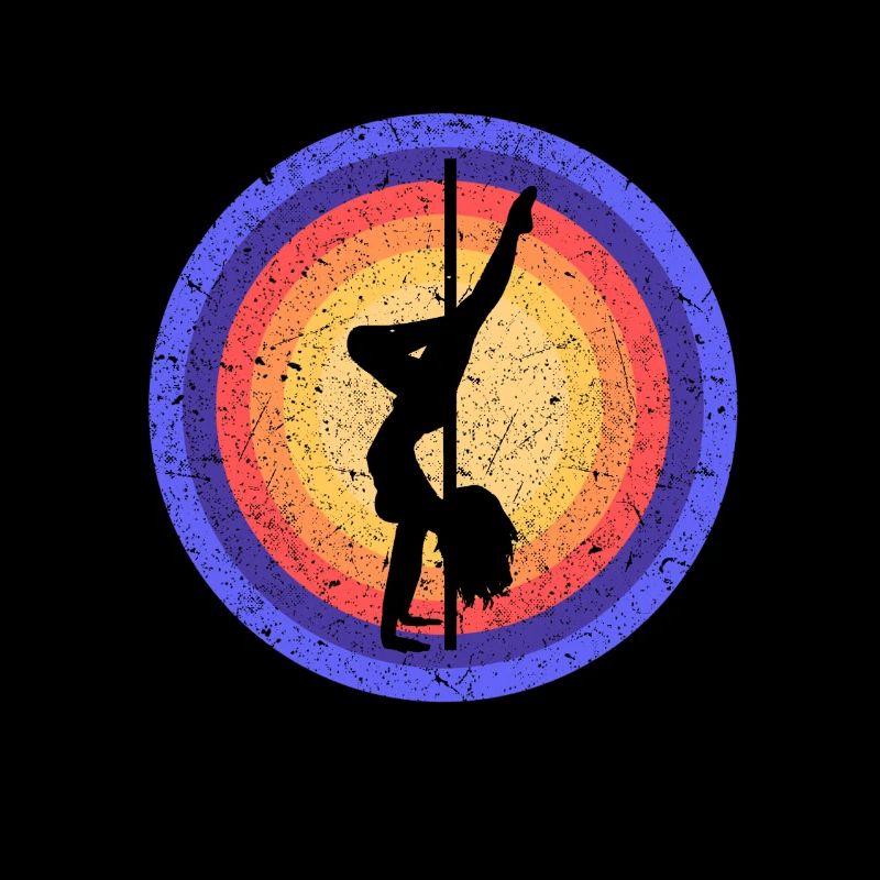Pole Dance Girls Silhouette Pole Dancer Pole