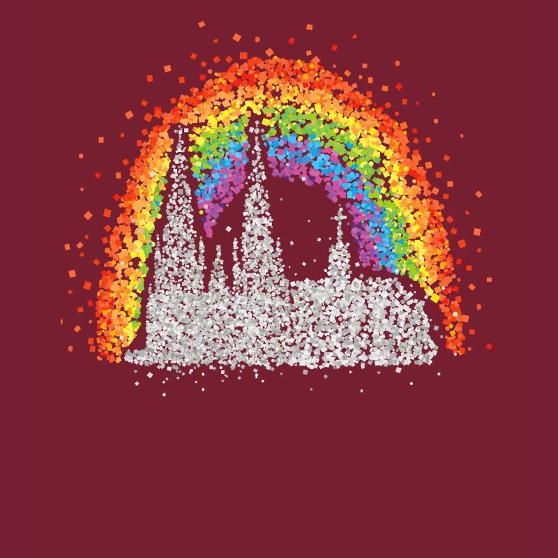 Kölner Dom Regenbogen Regenbogenfahne Pride LGBT