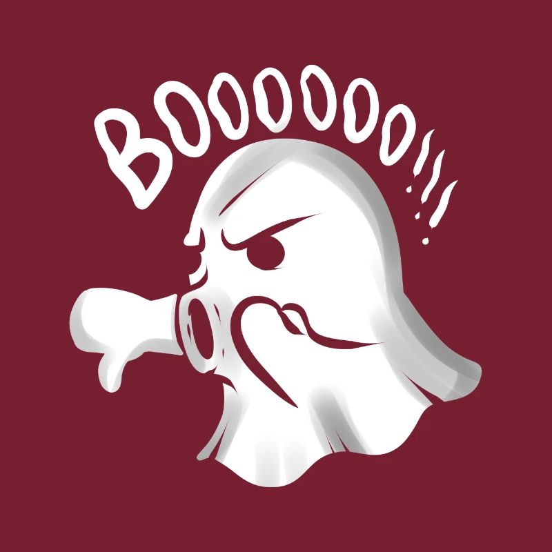 Boo Boooooo Thumps Down Says This Cute Ghost