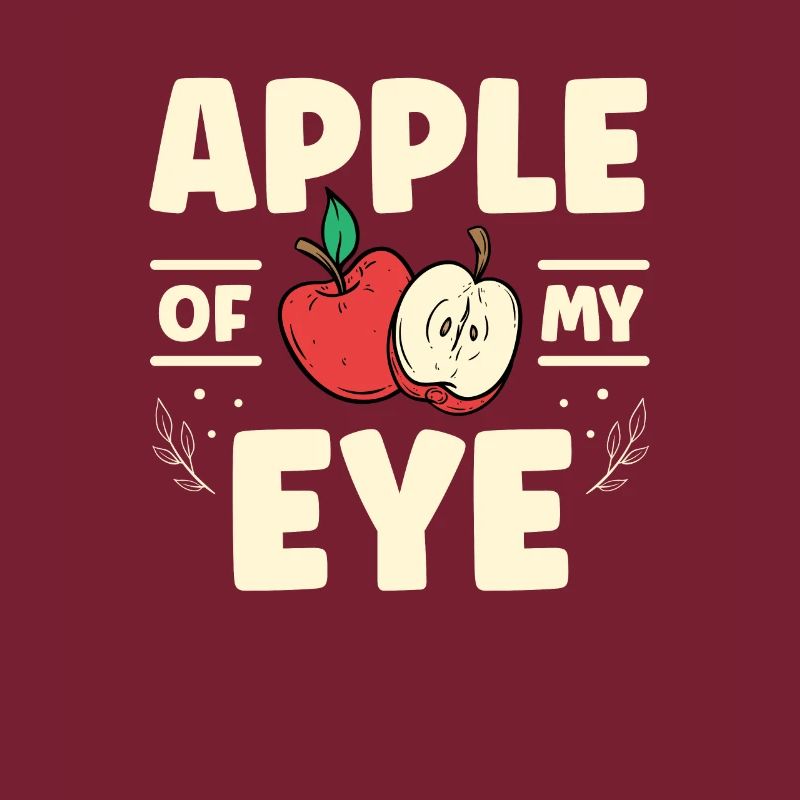 Pomme de mon œil Cueillette de pommes Apple Squad Fruit