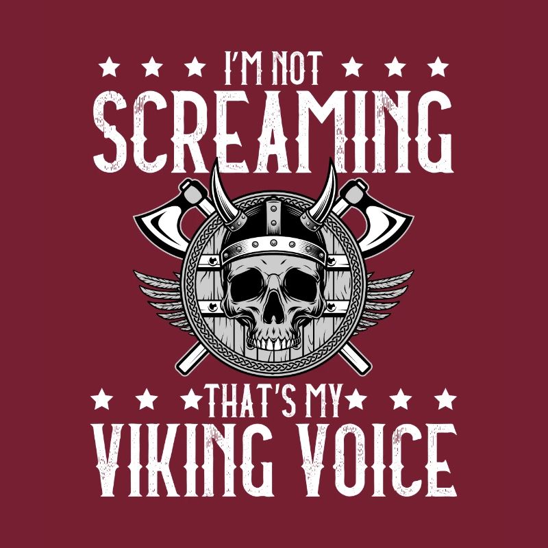 Je ne crie pas, c’est ma voix viking