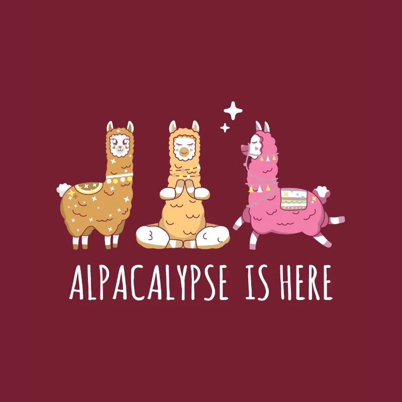 Alpacalypse is here camelid mammal alpaca lover