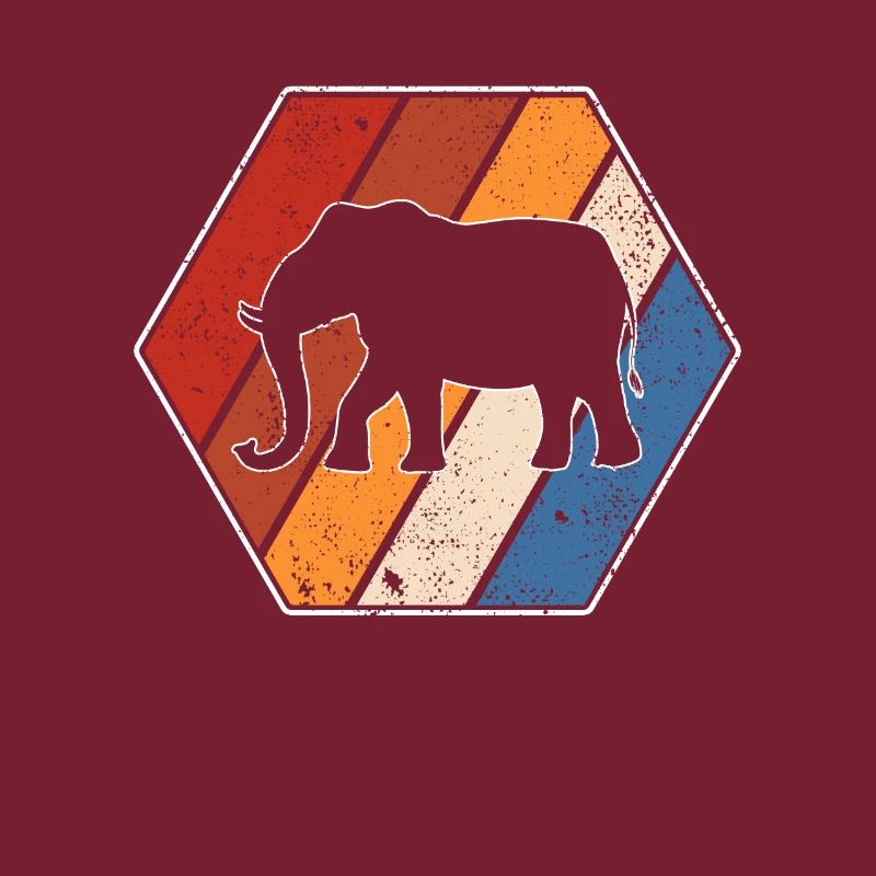 Elephant Retro