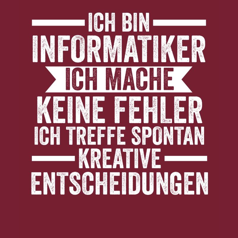 IT Fachmann Informatiker Informatik Programmierer