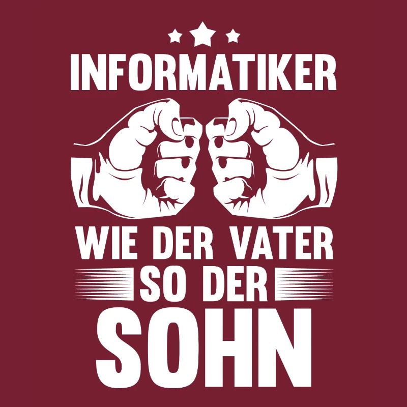 Vater Sohn Informatiker Informatik Programmierer