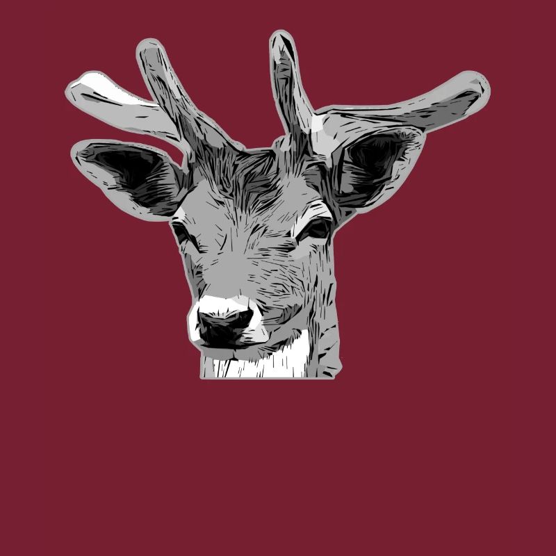 Conception d’animaux de la forêt de cerfs