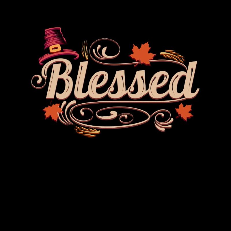 Blessed With A Pilgrims Hat For Thanksgiving