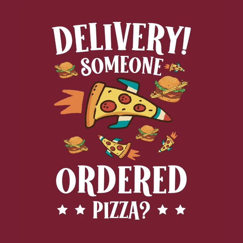 Someone Ordered Pizza Delivery Rider Job Work
