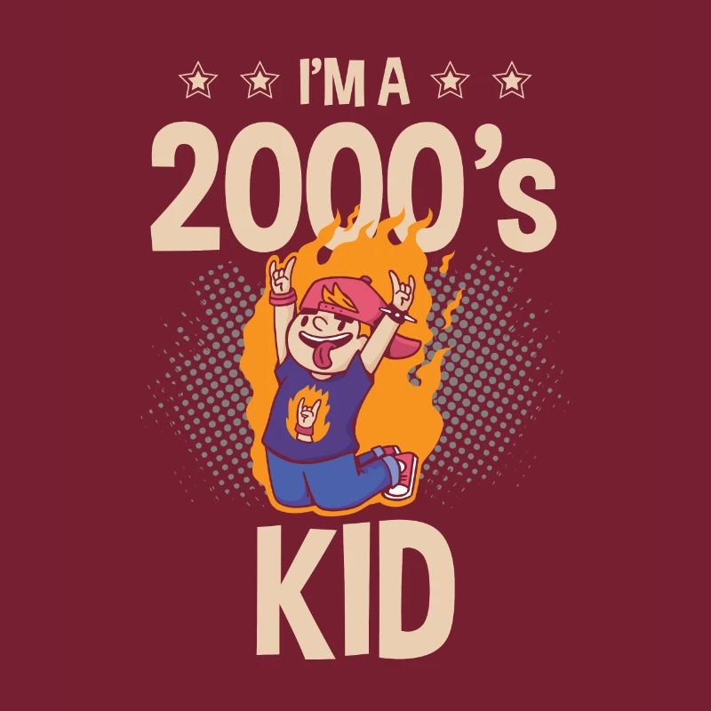 Je suis un enfant de 2000 Décennie 2000 Ère Millenium