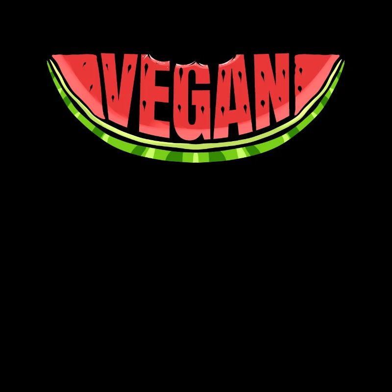 La pastèque dit végétalien