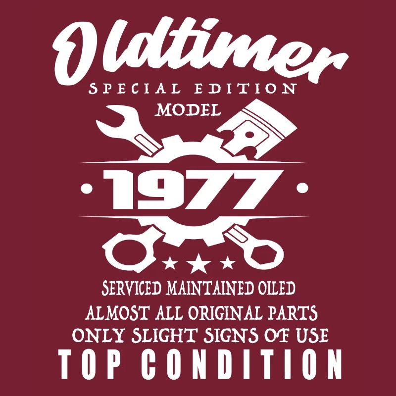 Oldtimer Special Edition Model 1977 Birthday