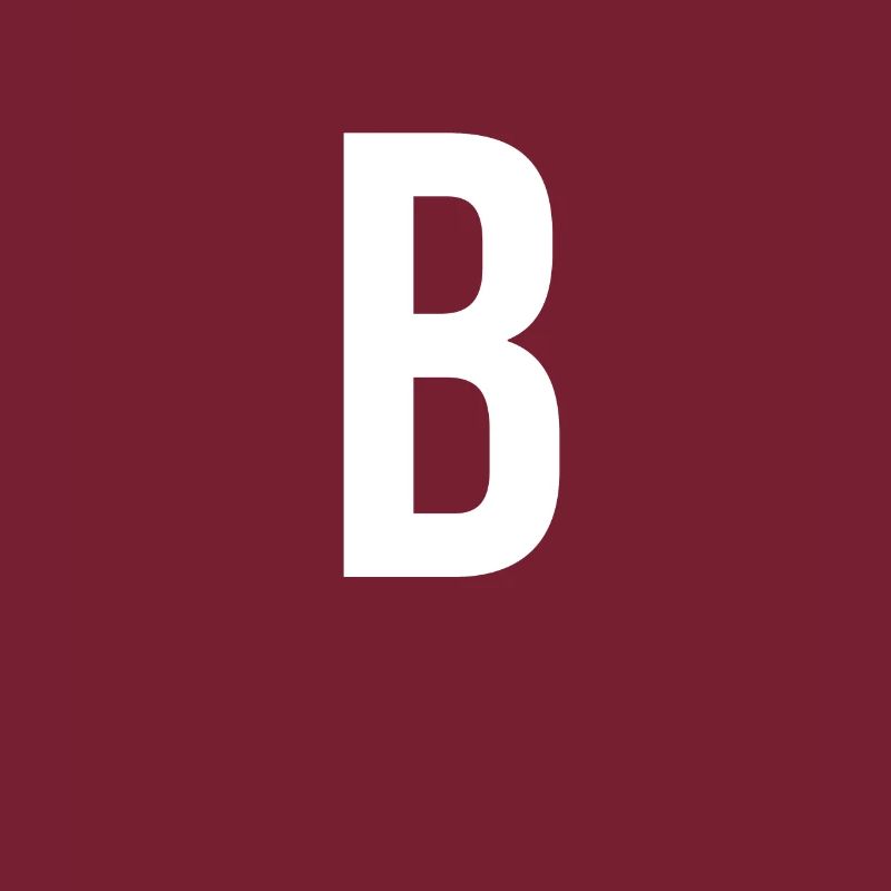 B Buchstabe Zahl Symbol Alphabet Initiale