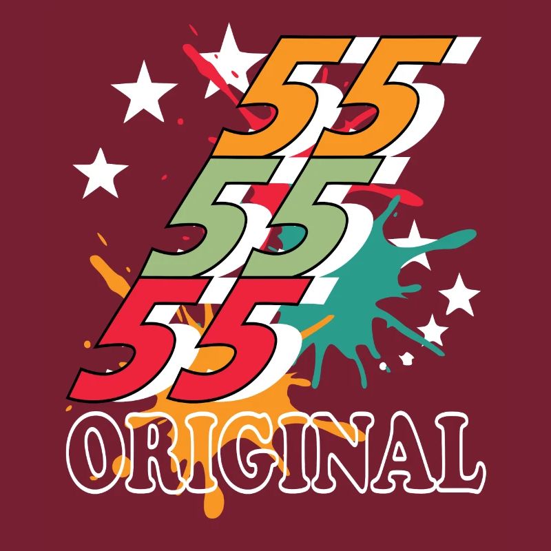 55 Jahre alt, Geburtsspruch