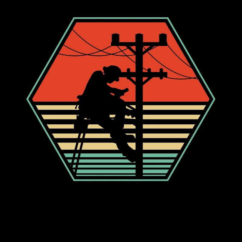Retro Lineman For Lineman