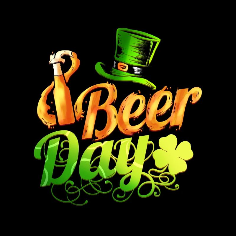 Leprechaun Hat Beer Day On St Patrick's Day