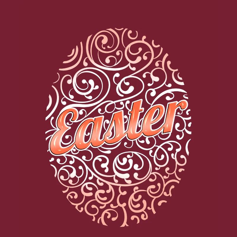 Ornaments Egg On Easter